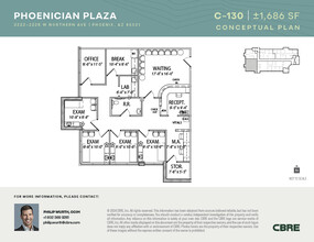 2222-2228 W Northern Ave, Phoenix, AZ en alquiler Plano de la planta- Imagen 2 de 3