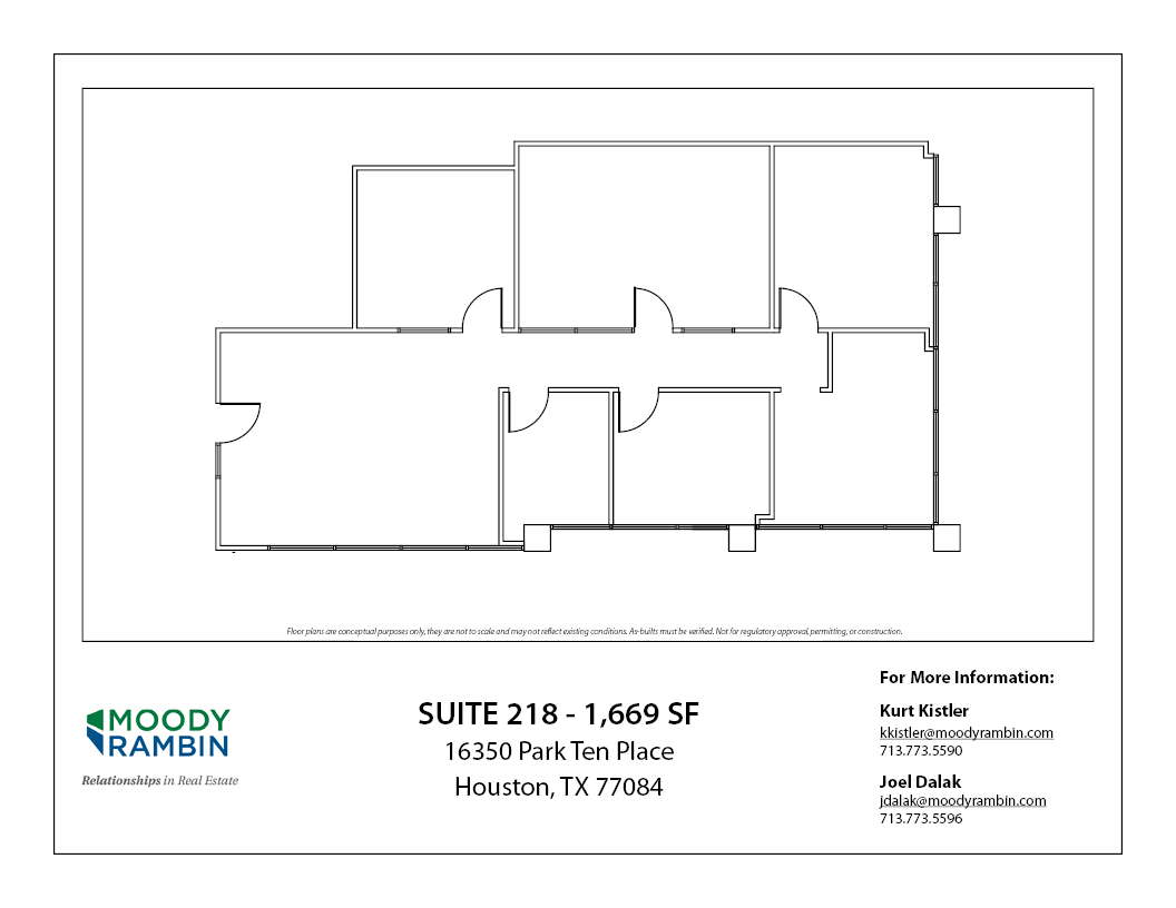 16350 Park Ten Place Dr, Houston, TX en alquiler Plano de la planta- Imagen 1 de 1