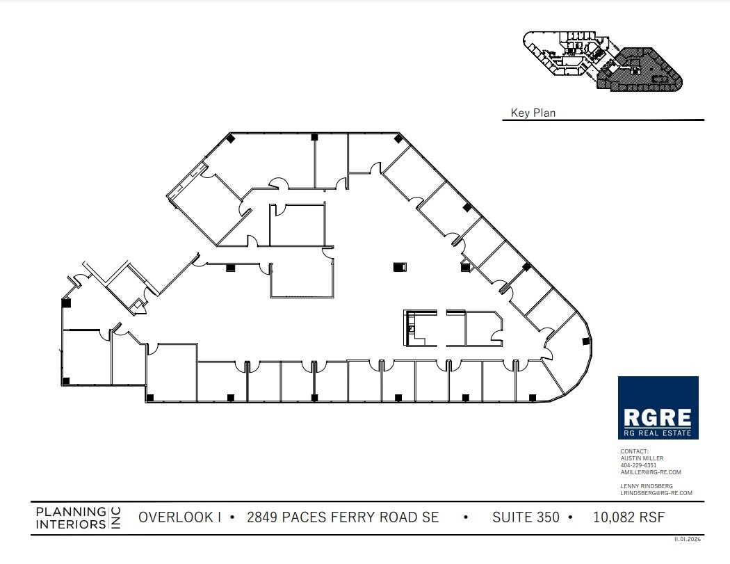 2849 Paces Ferry Rd SE, Atlanta, GA en alquiler Plano de la planta- Imagen 1 de 1