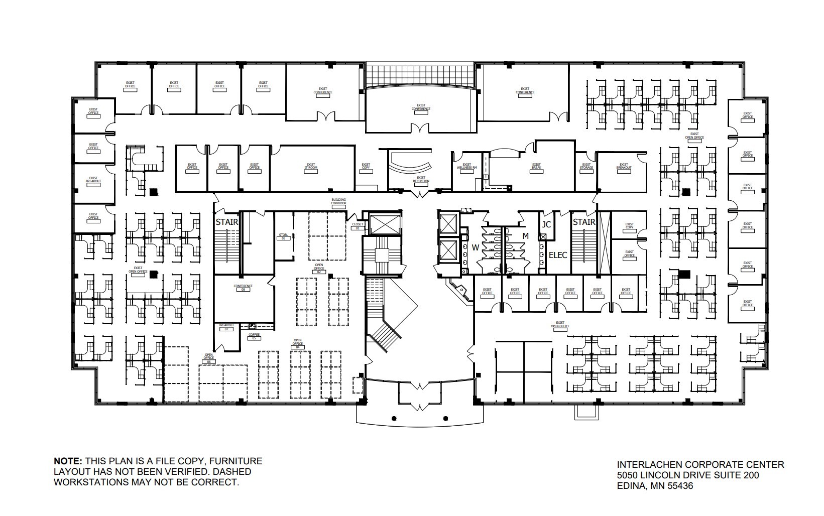 5050 Lincoln Dr, Minneapolis, MN en alquiler Plano de la planta- Imagen 1 de 1