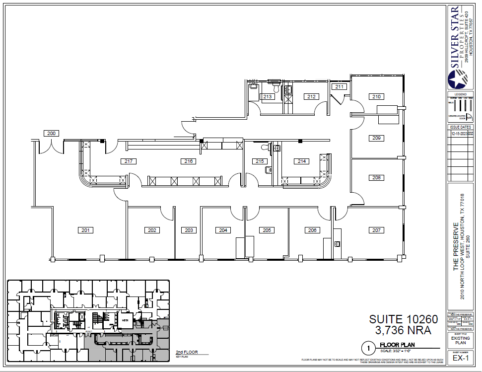 2000 N Loop Fwy W, Houston, TX en alquiler Plano de la planta- Imagen 1 de 1