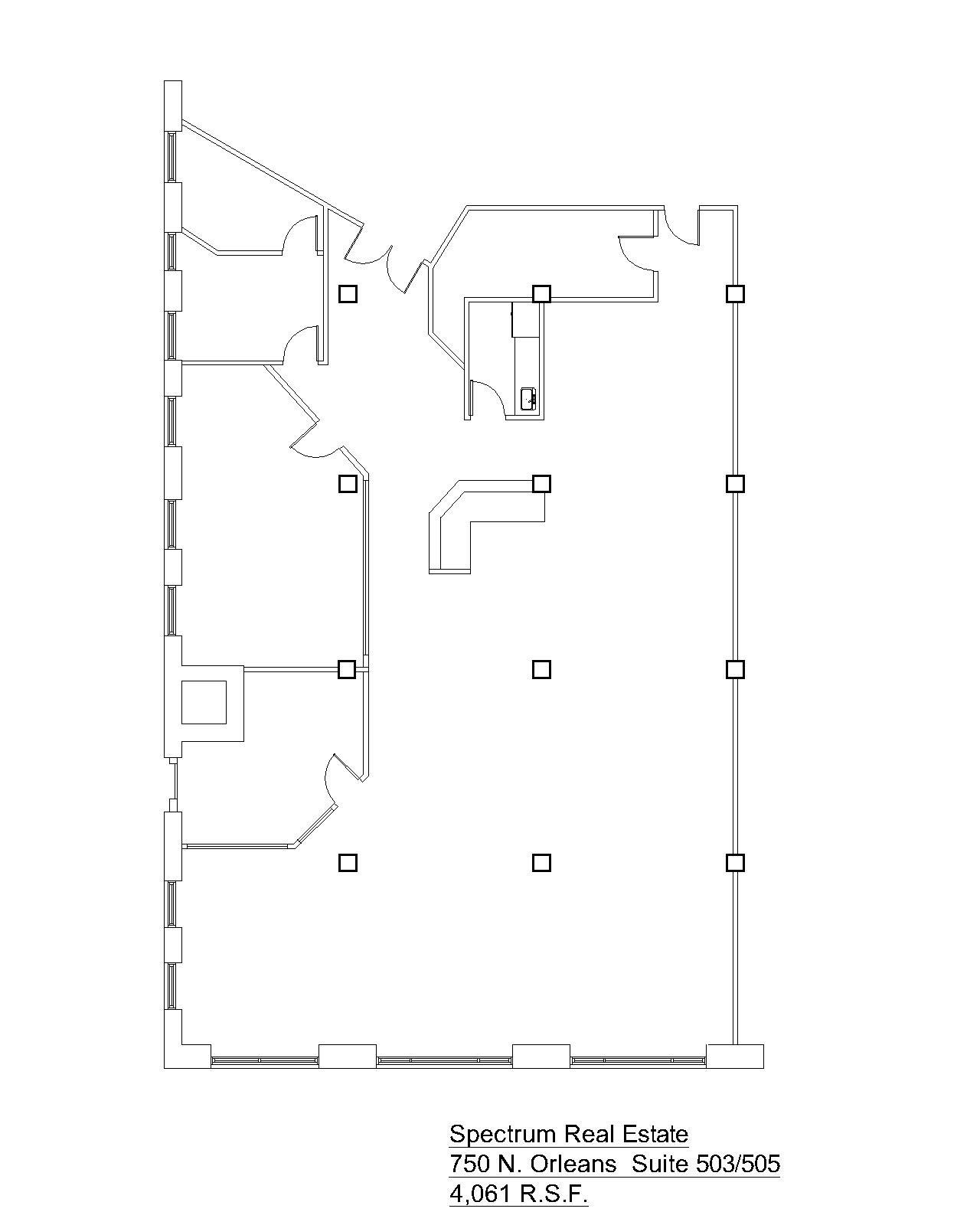 750 N Orleans St, Chicago, IL en alquiler Plano de la planta- Imagen 1 de 1