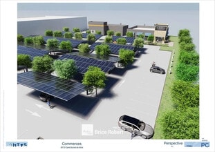 Saint-Bonnet-de-Mure, RHO - Aérea  vista de mapa