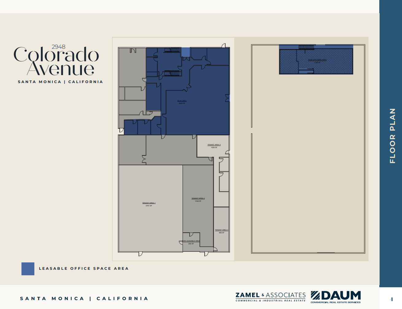 2948 Colorado Ave, Santa Monica, CA en venta Plano de la planta- Imagen 1 de 1