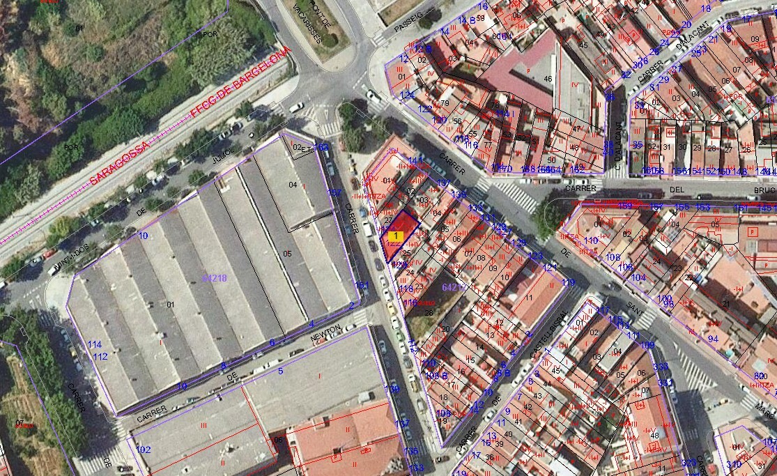 Carrer de Murillo, 122, Terrassa, Barcelona en venta Plano de la planta- Imagen 1 de 3