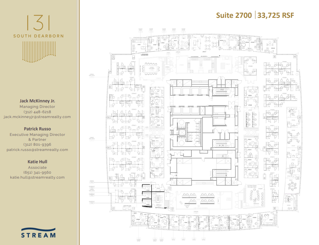 131 S Dearborn St, Chicago, IL en alquiler Plano de la planta- Imagen 1 de 1