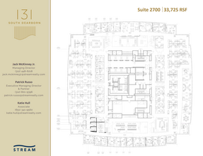 131 S Dearborn St, Chicago, IL en alquiler Plano de la planta- Imagen 1 de 1