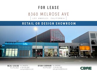 Más detalles para 8360 Melrose Ave, Los Angeles, CA - Oficinas, Locales en alquiler