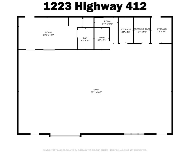 1223 US-412, Siloam Springs, AR en alquiler - Plano de la planta - Imagen 3 de 20