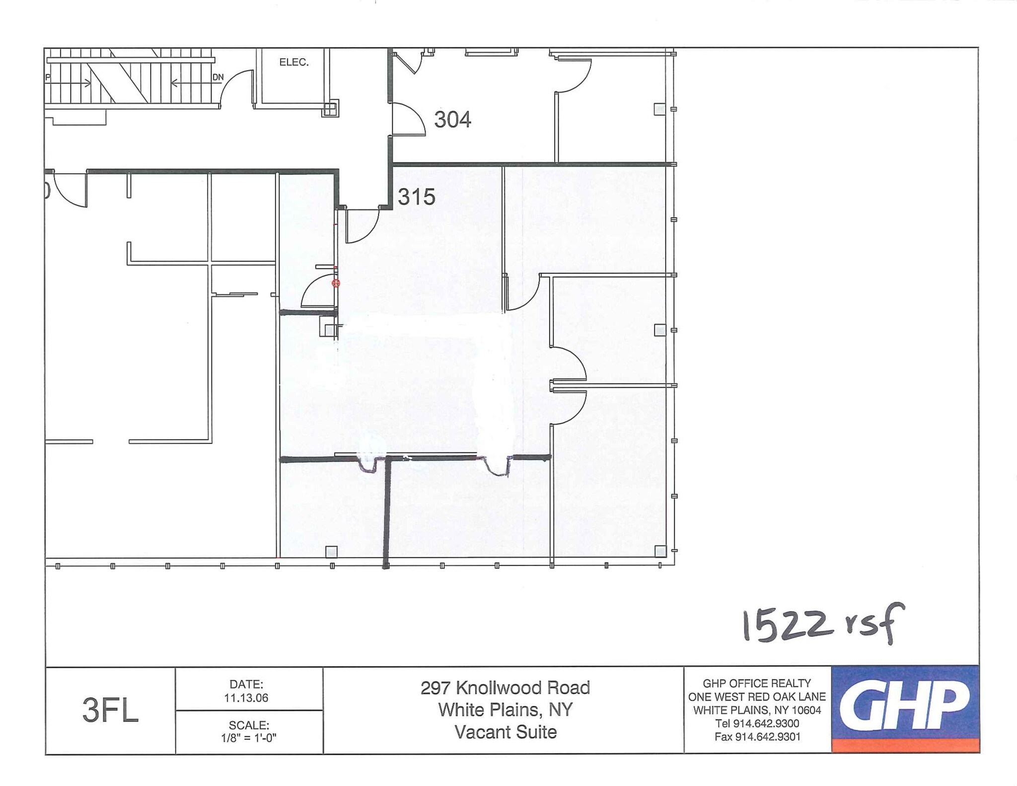 297 Knollwood Rd, White Plains, NY en alquiler Plano del sitio- Imagen 1 de 1