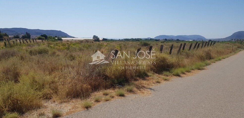 Terreno en Agost, Alicante en venta - Vista aérea - Imagen 2 de 2