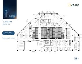 311 S Wacker Dr, Chicago, IL en alquiler Plano de la planta- Imagen 1 de 1