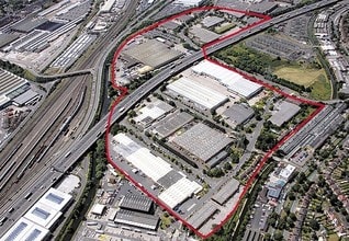 Tyburn Rd, Birmingham, WMD - AÉREA  vista de mapa