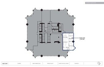 600 Peachtree St NE, Atlanta, GA en alquiler Plano de la planta- Imagen 2 de 2