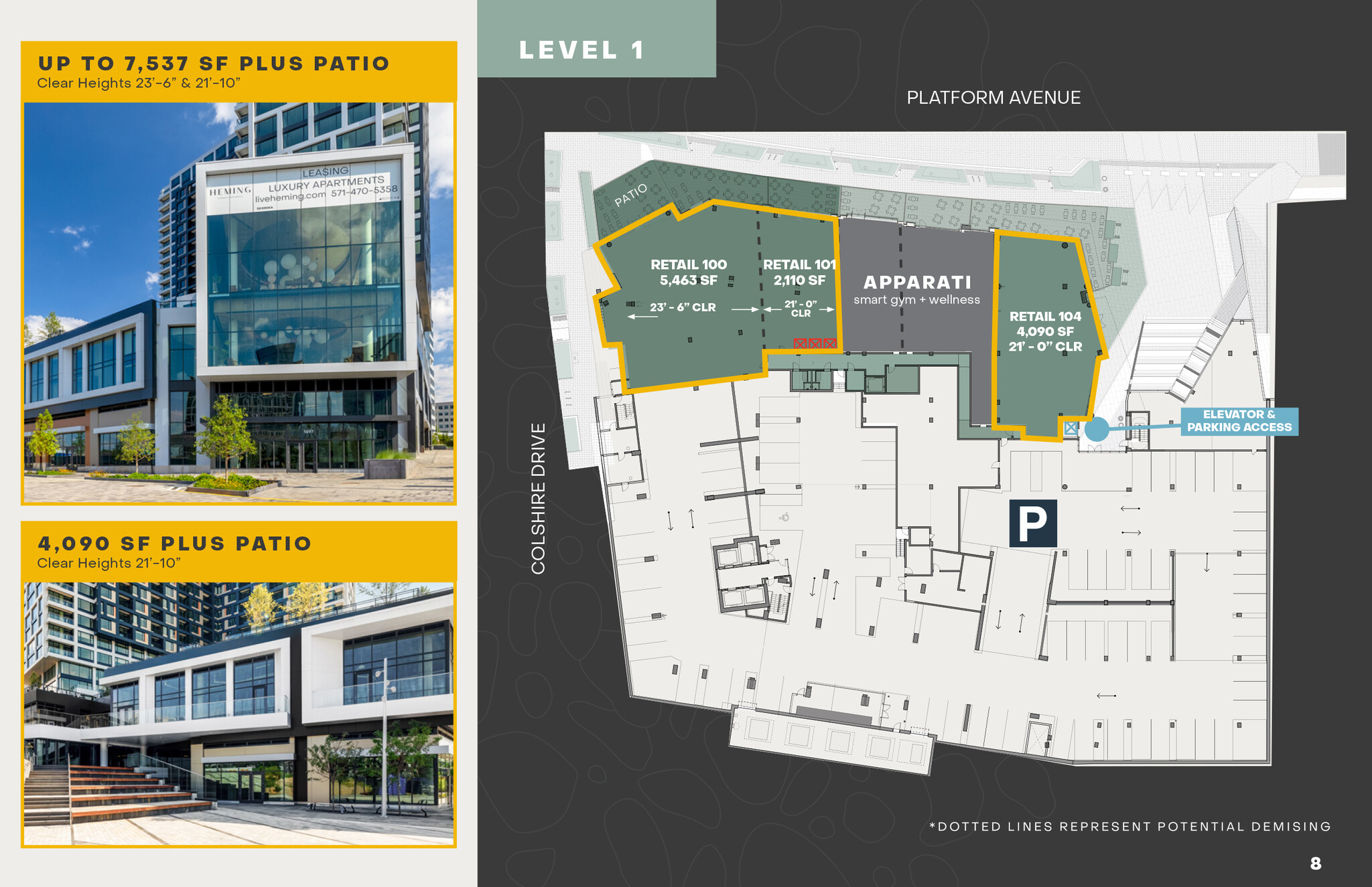 1800 Chain Bridge Rd, McLean, VA en alquiler Plano de la planta- Imagen 1 de 1