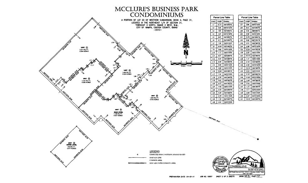 98-100 McClure Ave, Nampa, ID en venta - Plano de la planta - Imagen 3 de 9
