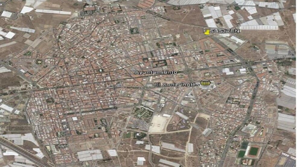 Terreno en El Ejido, Almería en venta - Vista aérea - Imagen 2 de 4