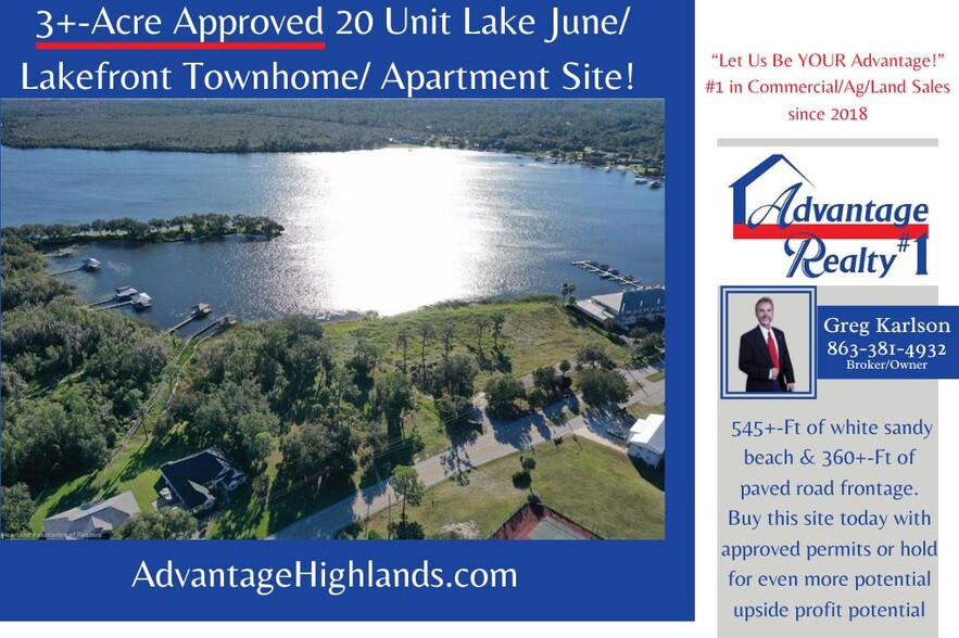 1040 Lake June Rd, Lake Placid, FL en venta - Foto principal - Imagen 1 de 9