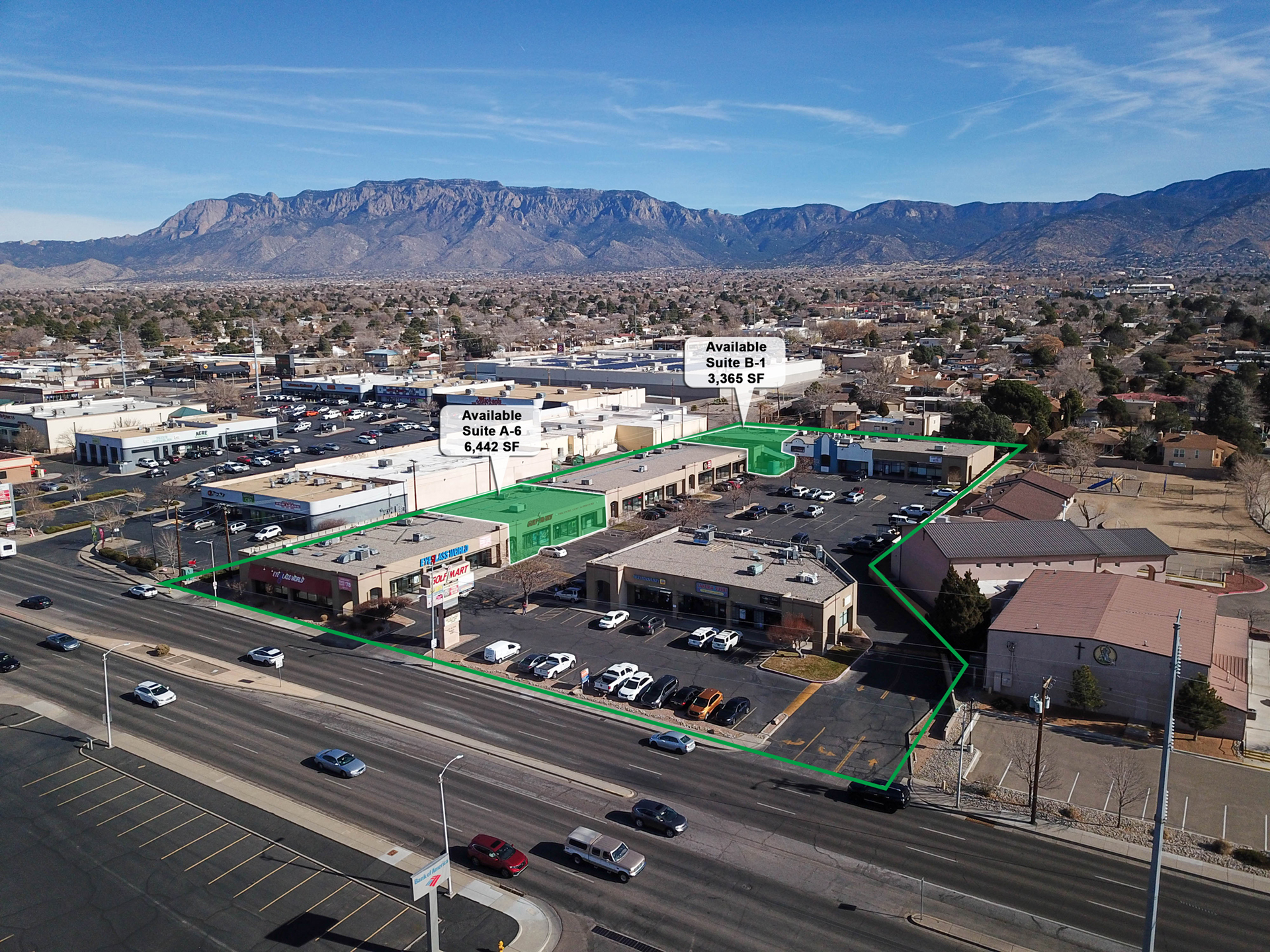 2200-2 Wyoming Blvd NE, Albuquerque, NM en alquiler Foto del edificio- Imagen 1 de 14