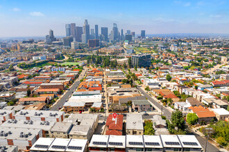 1053 Figueroa Terrace, Los Angeles, CA - VISTA AÉREA  vista de mapa