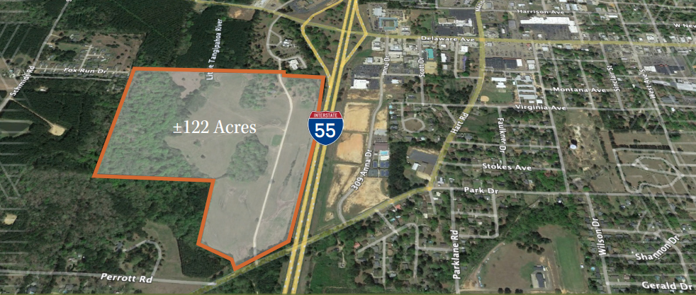 3073 Park Drive Ext, Mccomb, MS en venta - Vista aérea - Imagen 2 de 2