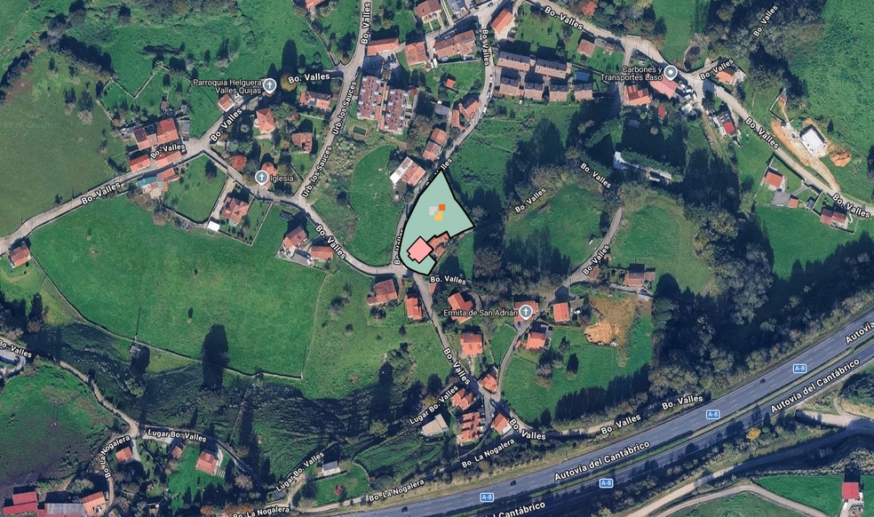 Barrio Vallés, 100, Reocín, Cantabria en venta - Plano de solar - Imagen 1 de 1