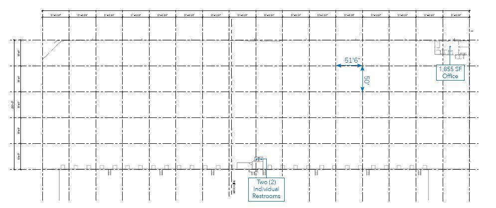 1115 American Pky, Allentown, PA en alquiler Plano de la planta- Imagen 1 de 2