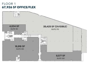 220 W Germantown Pike, Plymouth Meeting, PA en alquiler Plano de la planta- Imagen 1 de 1