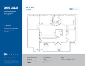 2601 SW 37th Ave, Coral Gables, FL en alquiler Plano de la planta- Imagen 1 de 1