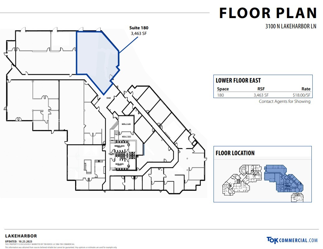 3050-3250 N Lakeharbor Ln, Boise, ID en alquiler Plano de la planta- Imagen 1 de 1