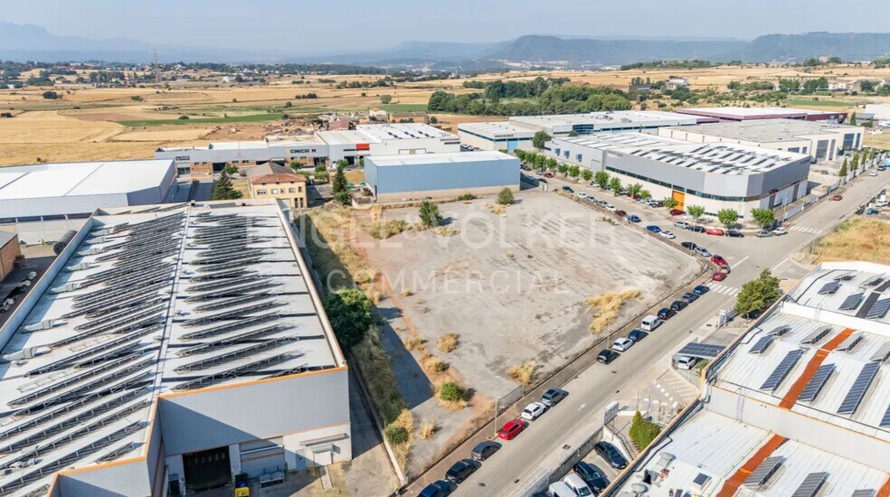 Terreno en Santpedor, Barcelona en alquiler - Vista aérea - Imagen 3 de 4