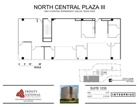 12801 N Central Expy, Dallas, TX en alquiler Plano del sitio- Imagen 1 de 1