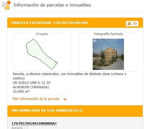 Terreno en Alhendín, Granada en venta - Foto del edificio - Imagen 2 de 3