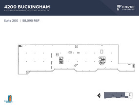 4200 Buckingham Rd, Fort Worth, TX en alquiler Plano de la planta- Imagen 1 de 1