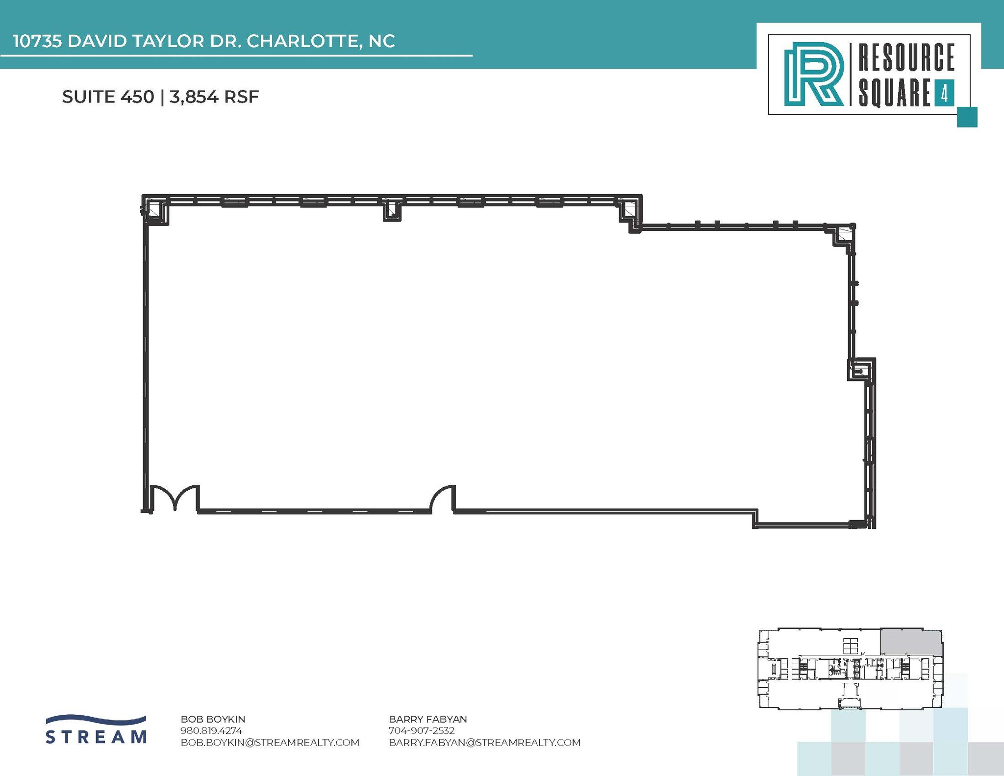 10735 David Taylor Dr, Charlotte, NC en alquiler Plano de la planta- Imagen 1 de 11