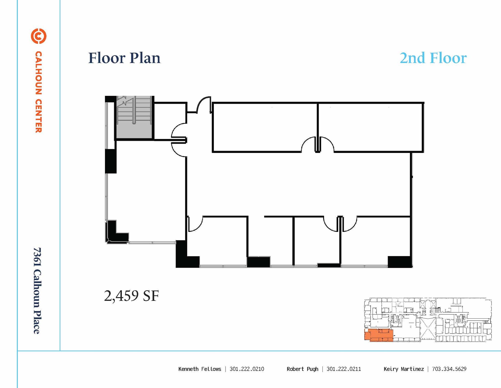 7361 Calhoun Pl, Rockville, MD en alquiler Plano de planta tipo- Imagen 1 de 1