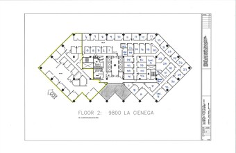 9800 S La Cienega Blvd, Inglewood, CA en alquiler Plano de la planta- Imagen 1 de 1