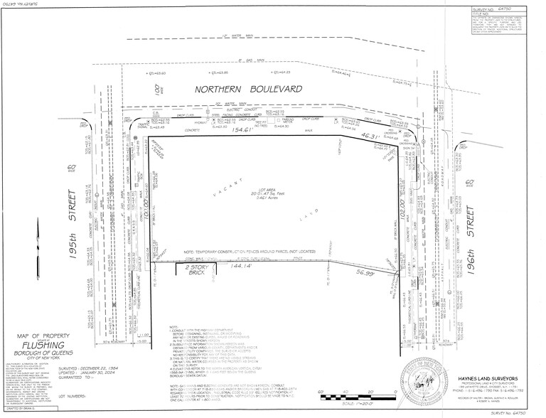 195-20 Northern Blvd, Flushing, NY en alquiler - Plano del sitio - Imagen 2 de 13