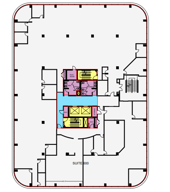 700 Dorval Dr, Oakville, ON en alquiler Plano de la planta- Imagen 1 de 1