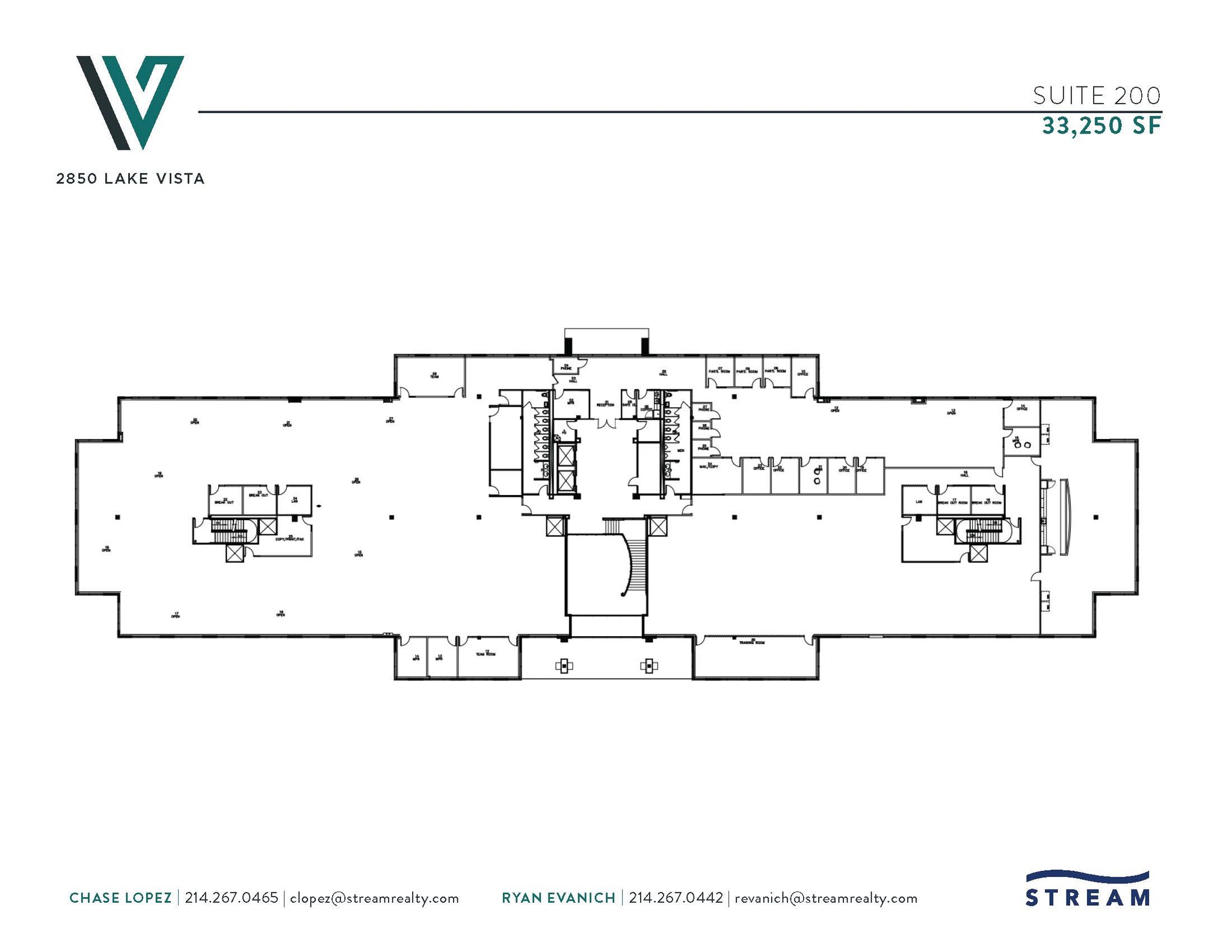 2850 Lake Vista Dr, Lewisville, TX en alquiler Plano de la planta- Imagen 1 de 1