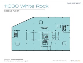 11000 White Rock Rd, Rancho Cordova, CA en alquiler Plano de la planta- Imagen 1 de 1