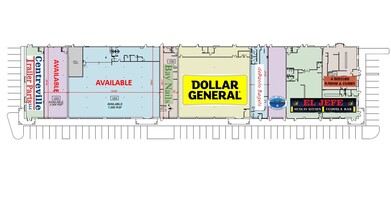 1201-1245 Shopping Center Rd, Stevensville, MD en alquiler Plano de la planta- Imagen 1 de 1