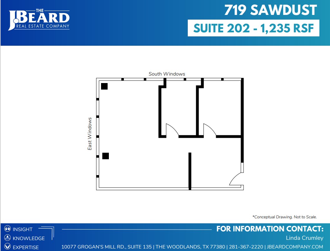 719 Sawdust Rd, The Woodlands, TX en alquiler Plano de la planta- Imagen 1 de 1