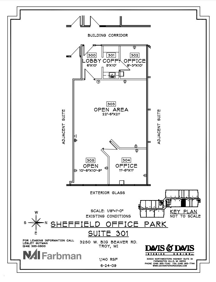 3310 W Big Beaver Rd, Troy, MI en alquiler Plano de la planta- Imagen 1 de 1