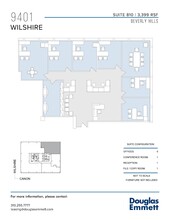 9401 Wilshire Blvd, Beverly Hills, CA en alquiler Plano de la planta- Imagen 1 de 1