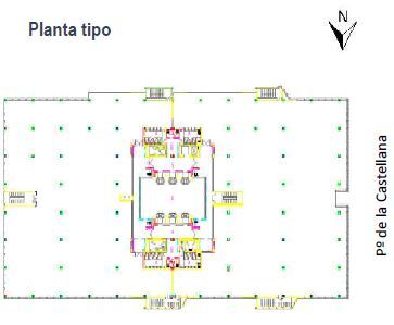 Paseo Castellana, 280, Madrid, Madrid en alquiler Plano de la planta- Imagen 1 de 1