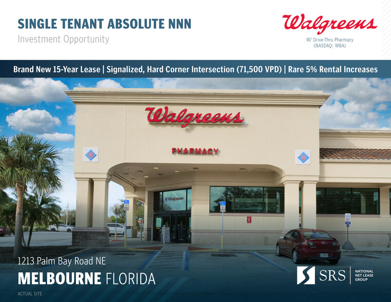 1213 Palm Bay Rd NE, Melbourne, FL en venta - Foto del edificio - Imagen 1 de 10