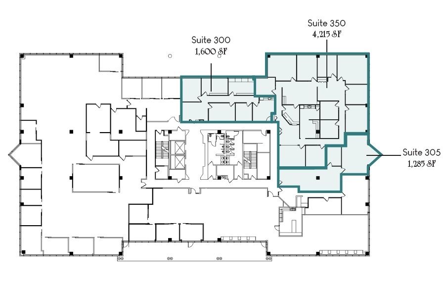 12655 Olive Blvd, Creve Coeur, MO en alquiler Plano de la planta- Imagen 1 de 1