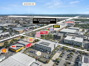 12 Corporate Drive, Heatherton, VIC - Aérea  vista de mapa - Image1