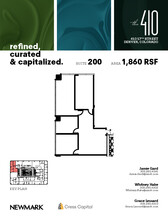 410 17th St, Denver, CO en alquiler Plano de la planta- Imagen 1 de 1